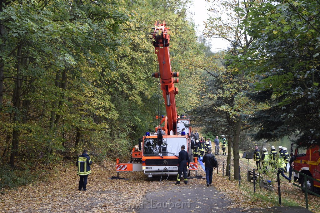 Einsatz BF Koeln PKW im See Koeln Esch P201.JPG - Miklos Laubert